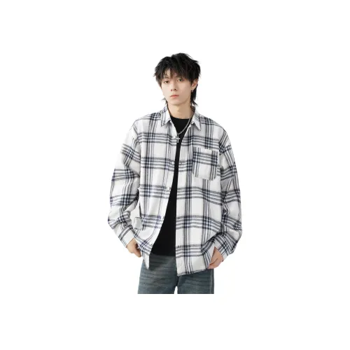 REXSHION Белый Унисекс Рубашки