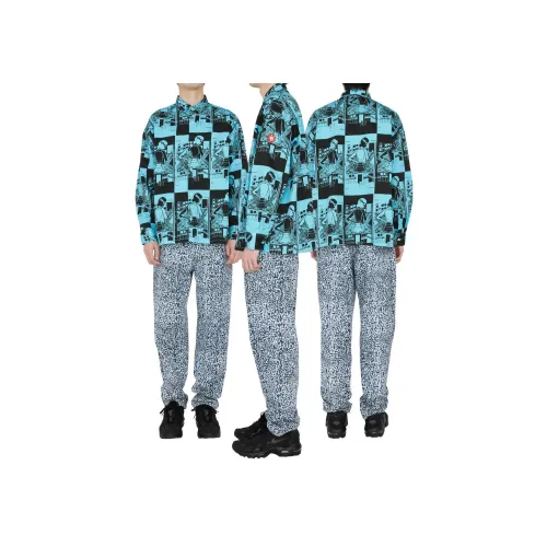 Cav Empt Blue Men's Casual Pants Cav Empt Синий Мужские Повседневные Брюки