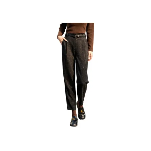 Mo Han Yi Mei Повседневные брюки Женские Черный