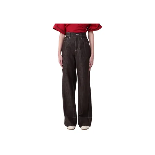 Brunello Cucinelli Коричневые Женские Джинсы