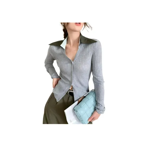 NANING9 Трикотаж Женский Светло-Серый