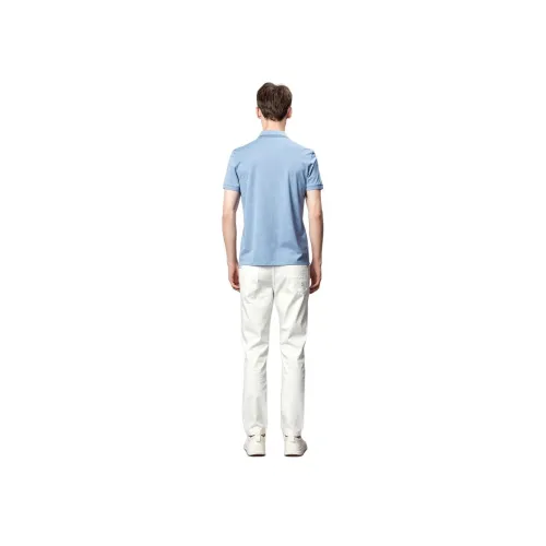 ELEKTA Light Blue Men's Polo