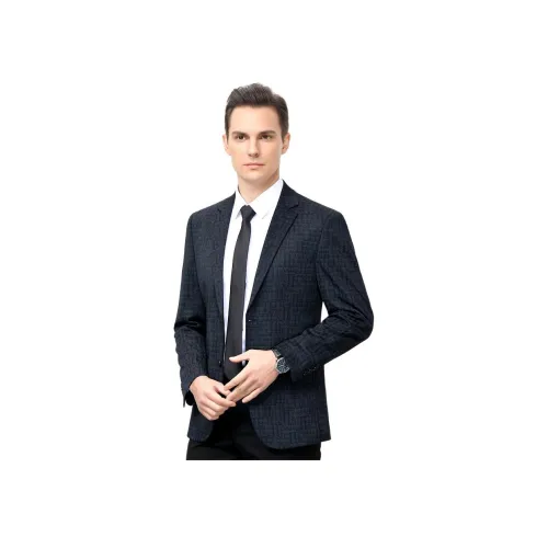 DKRVT Темно-синий [Упаковка] Мужской Деловой костюм