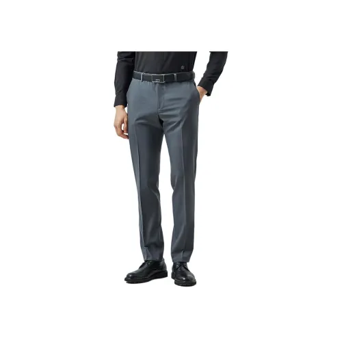 DIKENI Костюм Брюки Мужские Темно-Серый Синий