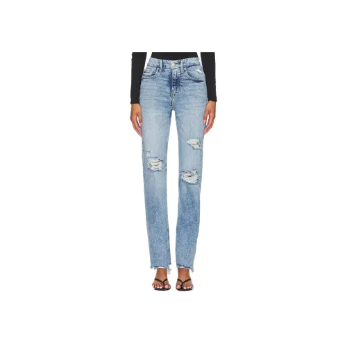 GOOD AMERICAN Джинсы Женские Индиго