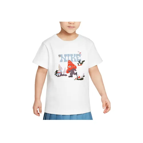 NIKE Белая рубашка для дошкольников Pre School T