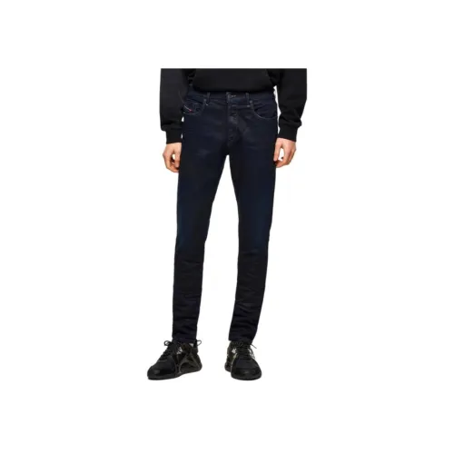 DIESEL Темно-синие мужские джинсы