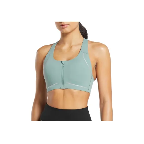 GYMSHARK Бег Спортивный бюстгальтер Спортивное белье Женское Циан