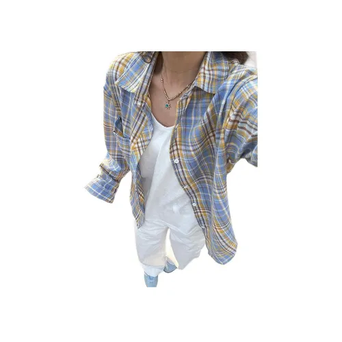 VPDP Желтая клетка Унисекс Рубашки