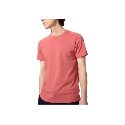 UNIQLO Красный Унисекс Футболка