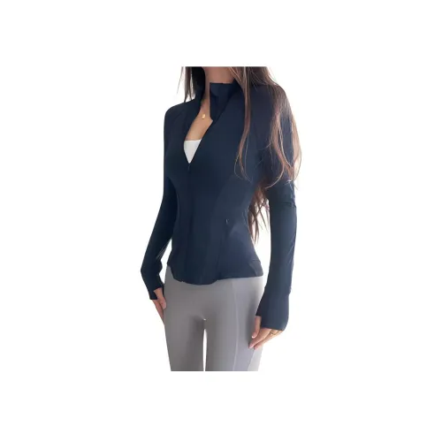 Куртка Lan Pattern Женская Темно-синяя