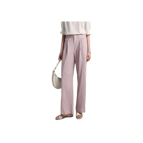 Fog Повседневные брюки Женские Туманно-фиолетовый