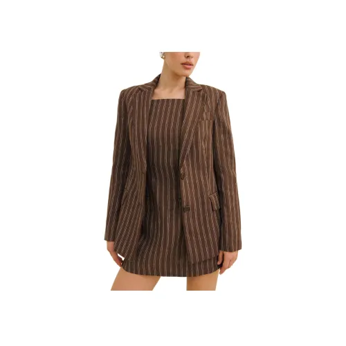 REFORMATION Джеймс Linen Blazer Бизнес Костюм Женские