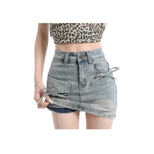 ACHIEVE ACHV Джинсовые короткие юбки Женские