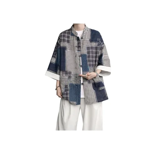 ULTRA QUATTRO Синие Унисекс Рубашки