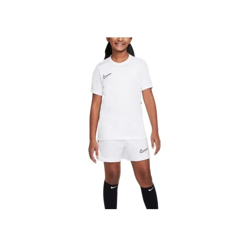 Nike Dri FitAcademy T-Shirt Белый Черный Подростки