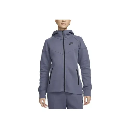 nike Sportswear Tech Fleece WINDRUNNER Толстовка Женская Светло-Карбоновая