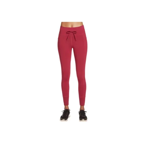 Skechers Одежда GO WALK Бег трусцой Брюки Спортивные брюки Женские Малиновый
