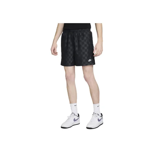 Nike Club Мужские Flow Шорты Повседневные Шорты Мужские Черные