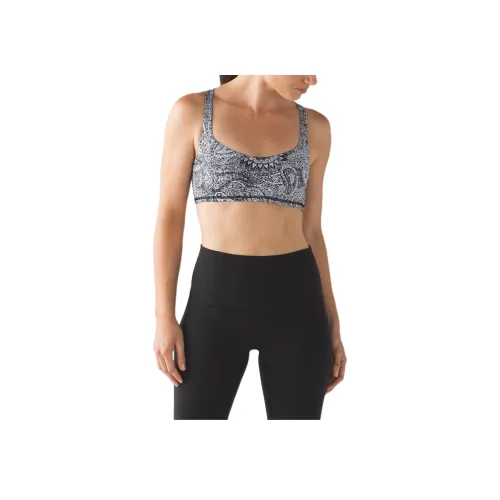 lululemon Free To Be Спортивное белье Женское Черный Белый