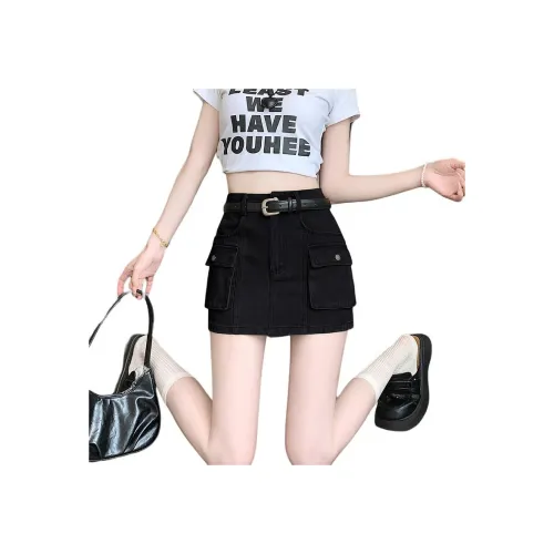 YINLEI Карго Юбки Короткие Женские