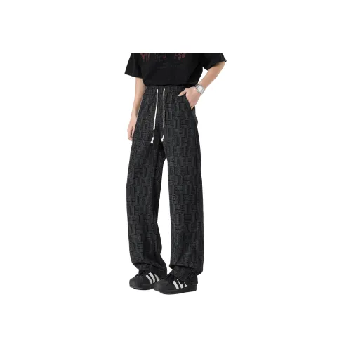 HSWLD Унисекс Повседневные Брюки