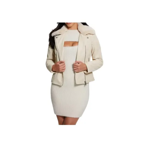 GUESS Экрю Женские Куртки