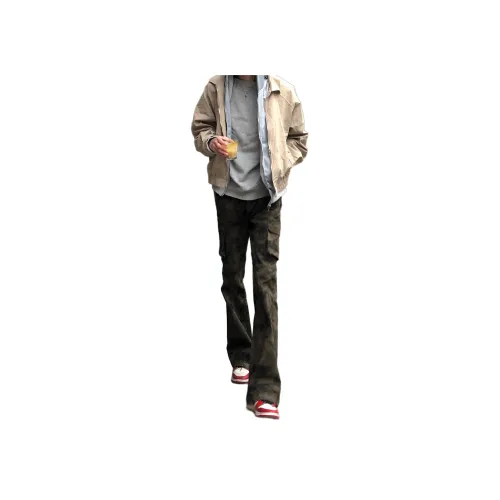 DUATOGE Камуфляж Мужские Джинсы