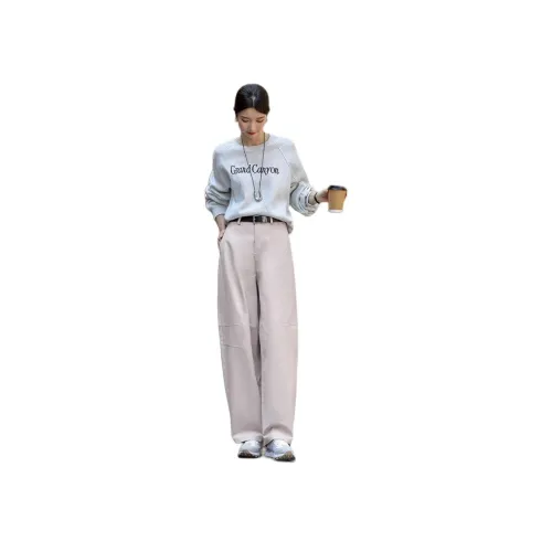 Dme Светло-розовые Женские Повседневные Штаны