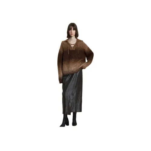 FABRIQUE Warm Camel Градиентные Женские Свитера