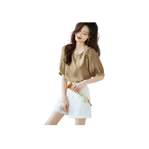 Mo Han Yi Mei Рубашка Женская Хаки