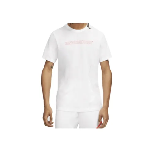 Джордан Белый Мужская Футболка