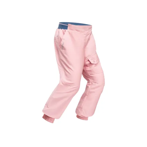 DECATHLON Повседневные штаны Темно-розовые Детские