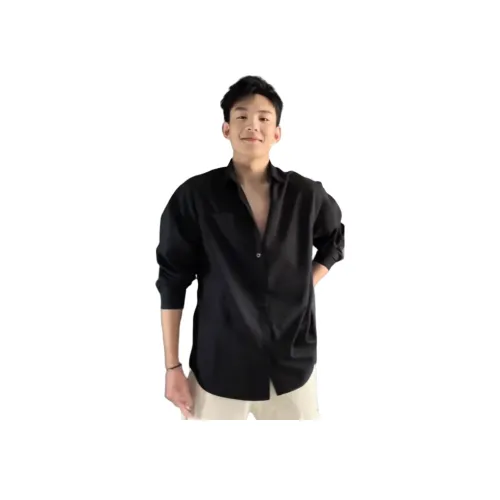 BRG Черный Унисекс Рубашки