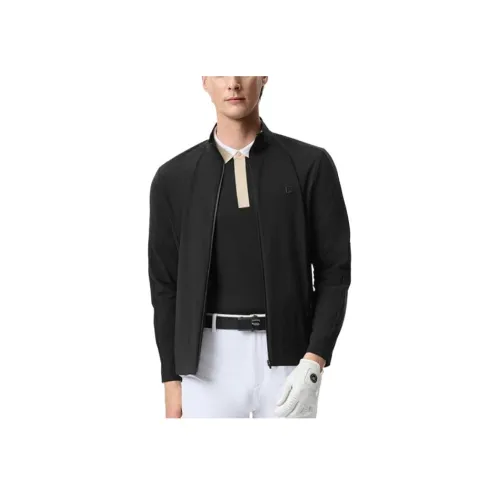 FILA GOLF серия Темно-черный Мужская Гольф Одежда
