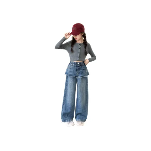 BaoLaXiaoJie Изображение Цвет Школьный возраст Джинсы