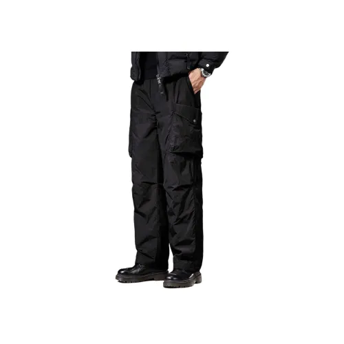 GUISE Пуховые Утеплённые Штаны Мужские Черные