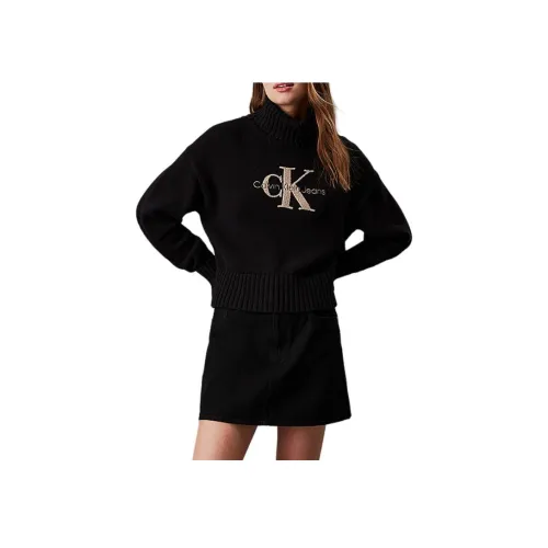 Calvin Klein Черные Женские Свитеры