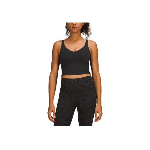 Lululemon Align™ Серия Nulu™ Ткань Спортивные Жилеты Женские Черный