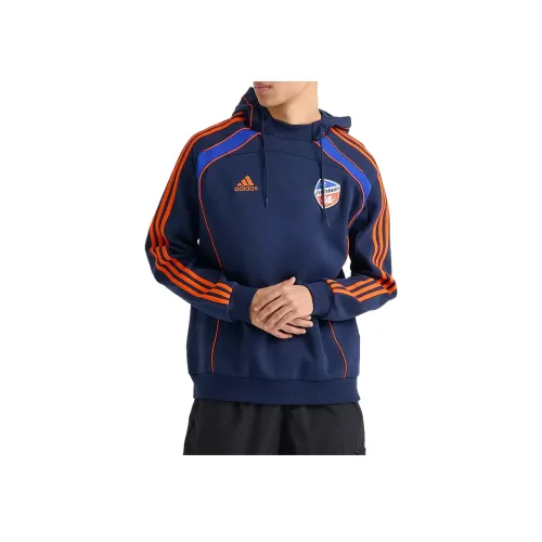 Adidas FC Cincinnati MLS Travel Hoodie Hoodie Men's Blue