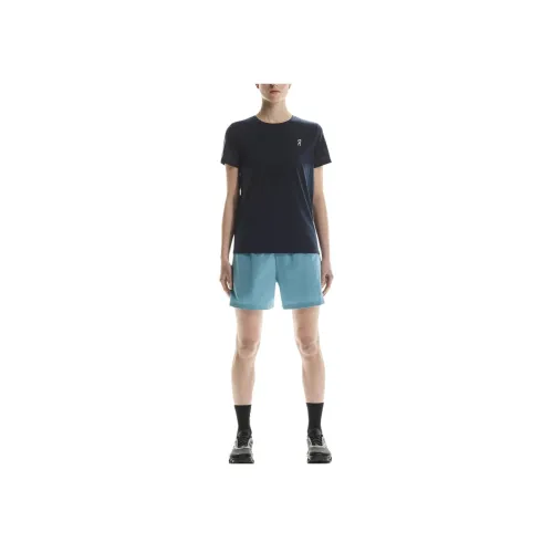 On Nicaragua Blue Women's Sports Shorts