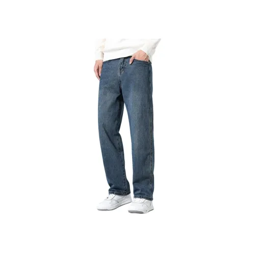 JIEPA Синие Унисекс Джинсы