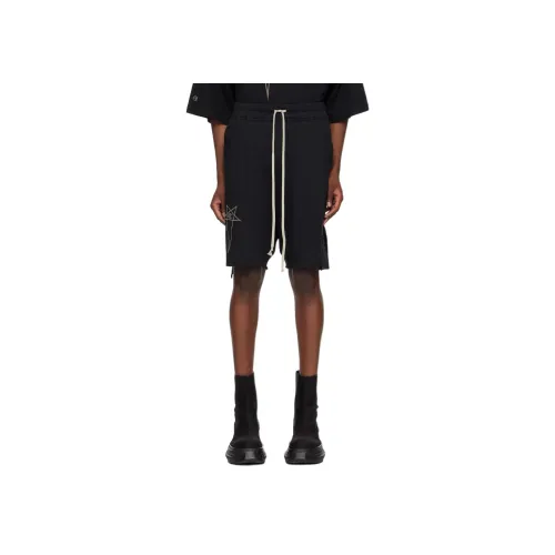 RICK OWENS совместный бренд Черные Мужские Повседневные Шорты