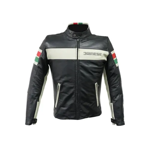 DAINESE HF D1 Мотоциклетная куртка мужская черно-белая