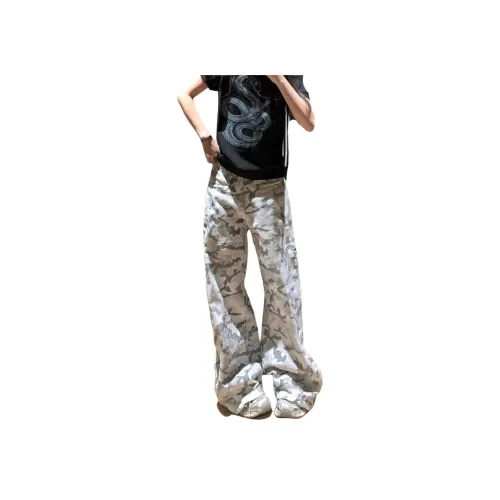 SINKACME Камуфляж Унисекс Карго Брюки