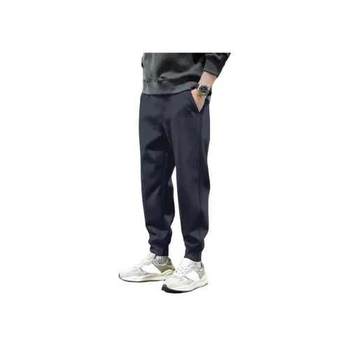 XTEP Carbon Gray Мужские Вязаные Спортивные Штаны