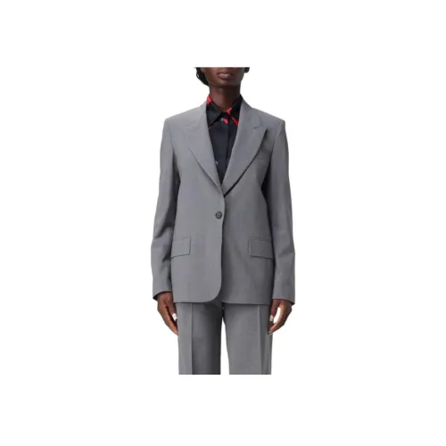 MSGM Куртки и Пальто Женские Темно-Серый