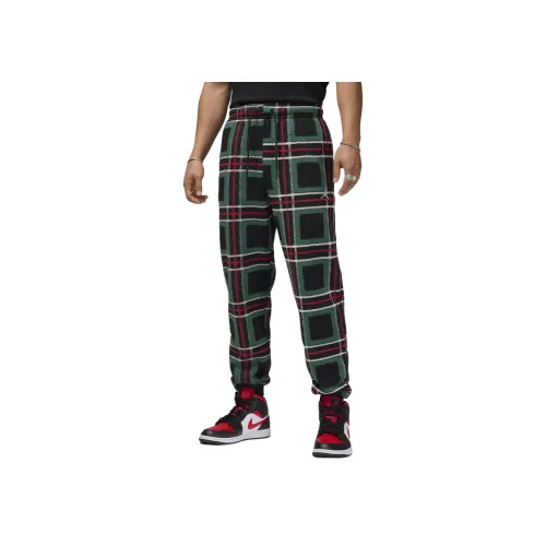 Jordan Essentials Вязаные тренировочные брюки мужские черные