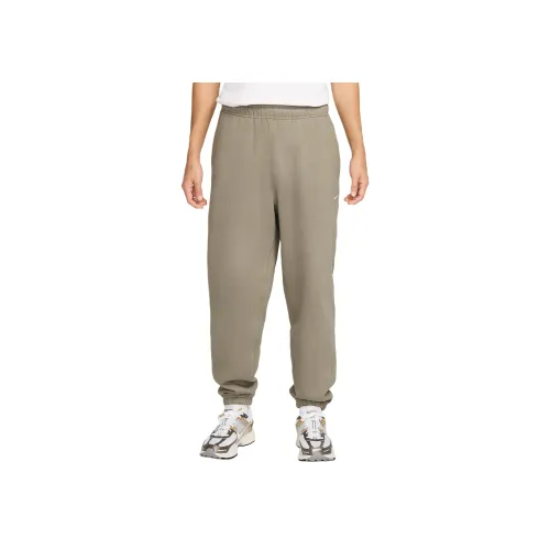 Найк Вязаные Тренировочные Штаны Мужские Светло-Армейский Зеленый
