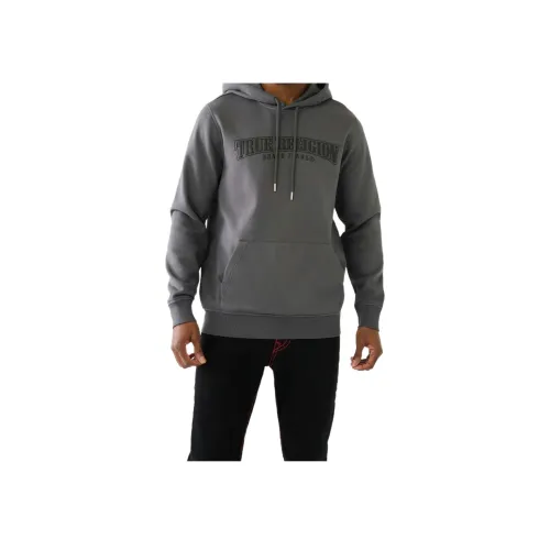 True Religion Серый Мужской Свитшот